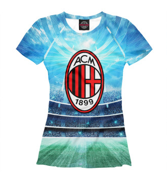 Футболка для девочек FC Milan