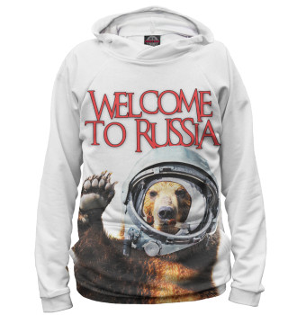 Женское Худи Welcome to Russia