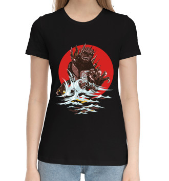 Хлопковая футболка Godzilla