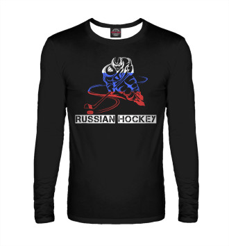 Мужской Лонгслив Russian Hockey