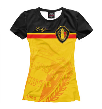 Женская Футболка Бельгия