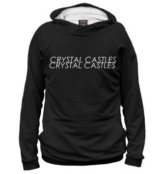 Мужское Худи Crystal Castles Logo