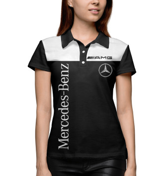 Женское Поло Mercedes-Benz AMG