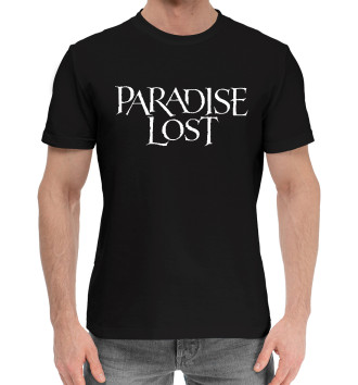 Мужская Хлопковая футболка Paradise lost