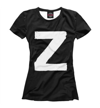 Футболка для девочек Zа мир - буква Z
