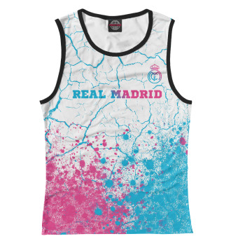 Майка Real Madrid Neon Gradient (трещины)