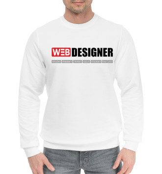 Хлопковый свитшот WEB Designer