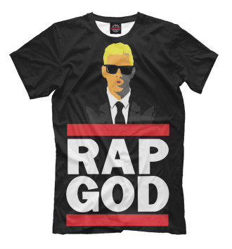 Мужская Футболка Eminem Rap God