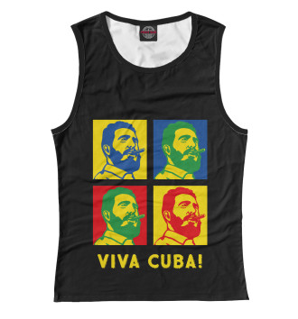 Женская Майка Viva Cuba
