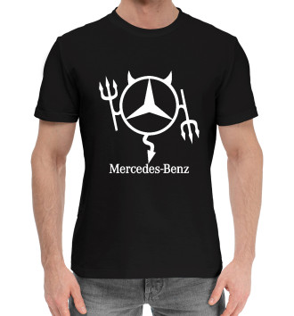 Хлопковая футболка Mercedes-Benz (Чёртик)