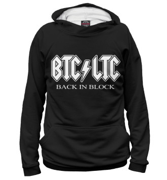 Худи для девочек BTC LTC Back In Block