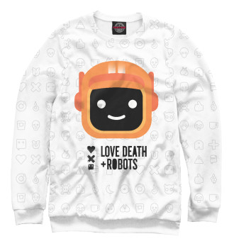 Свитшот для девочек Любовь, смерть и роботы