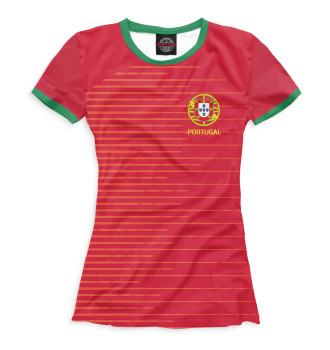 Футболка для девочек Сборная Португалии