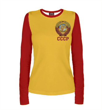 Лонгслив Символ СССР на груди