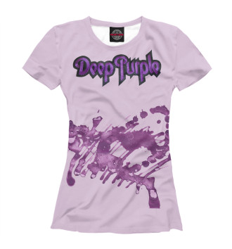 Женская Футболка Deep purple