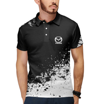 Поло Mazda abstract sport uniform