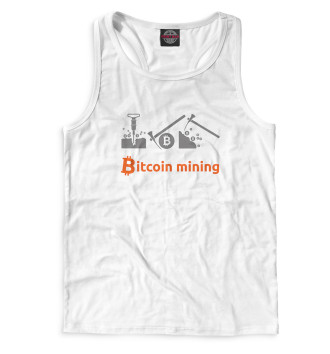 Мужская Борцовка Bitcoin Mining
