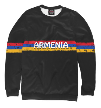 Женский Свитшот Флаг Армении