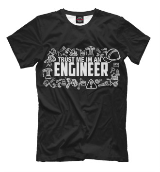 Футболка для мальчиков Trust me I am an Engineer
