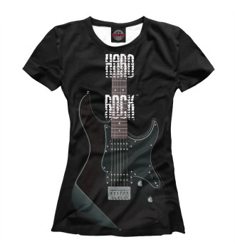 Футболка для девочек Hard Rock гитара