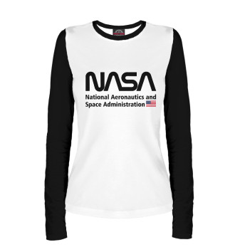 Женский Лонгслив NASA