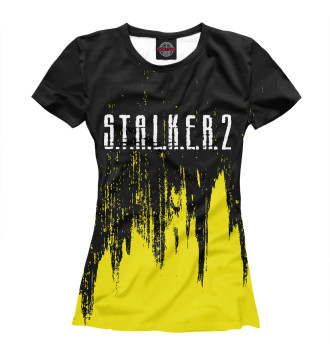Женская Футболка Stalker 2 / Сталкер 2