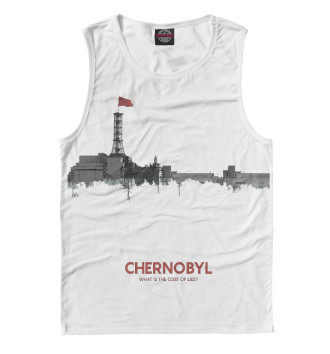 Мужская Майка СССР Чернобыль. Цена лжи