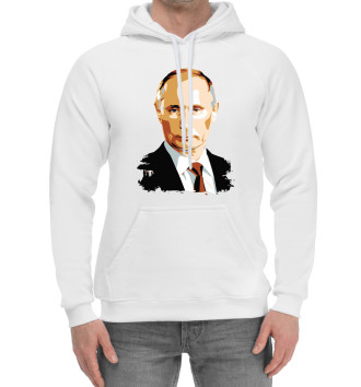 Мужской Хлопковый худи Путин