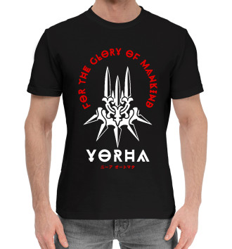 Хлопковая футболка Nier: Automata, YoRHa