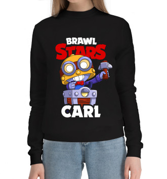 Хлопковый свитшот Brawl Stars, Carl