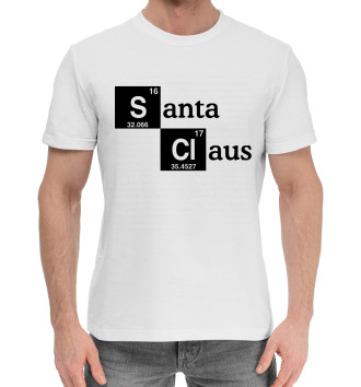 Хлопковая футболка Санта Клаус