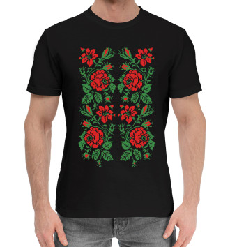 Хлопковая футболка Белорусская вышиванка