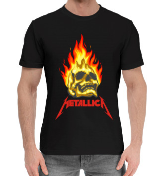 Хлопковая футболка Metallica