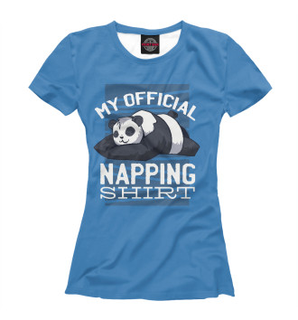 Футболка для девочек Napping panda