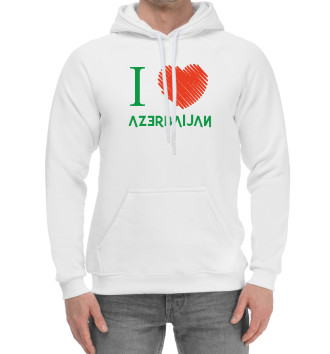Хлопковый худи Love Azerbaijan
