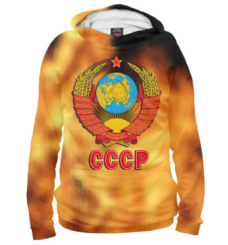 Худи для девочек СССР | USSR (огонь)