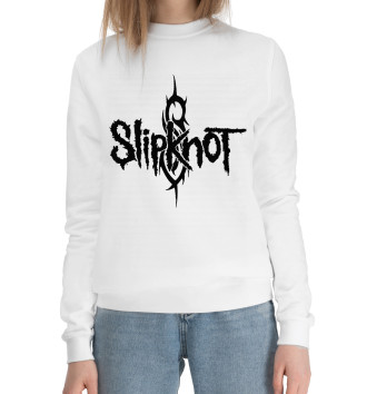 Женский Хлопковый свитшот Slipknot