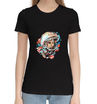 Хлопковая футболка Советский космонавт
