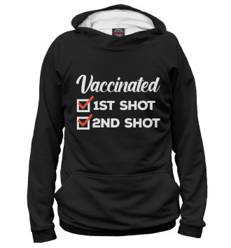 Мужское Худи Двойная вакцина