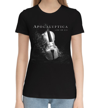 Хлопковая футболка Apocalyptica