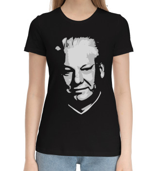 Хлопковая футболка Борис Ельцин