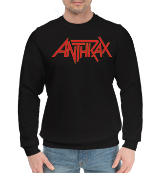 Мужской Хлопковый свитшот Anthrax