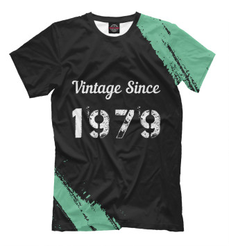 Мужская Футболка Vintage Since 1979