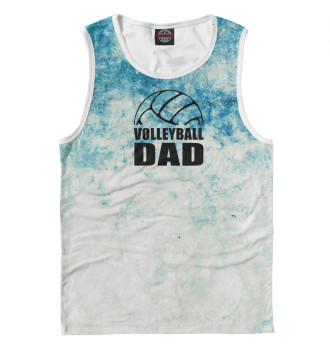 Мужская Майка Volleyball Dad