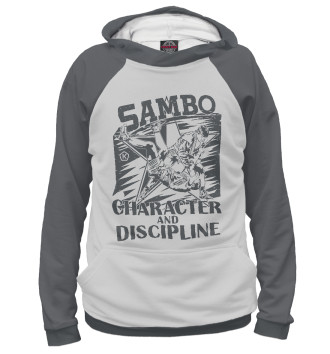 Худи для девочек Самбо - Character and discipline