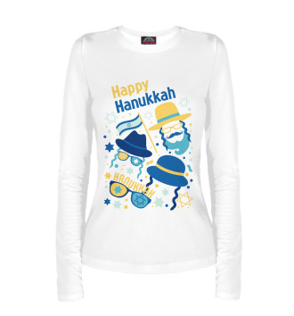 Лонгслив Happy Hanukkah
