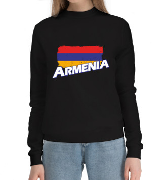 Женский Хлопковый свитшот Armenia