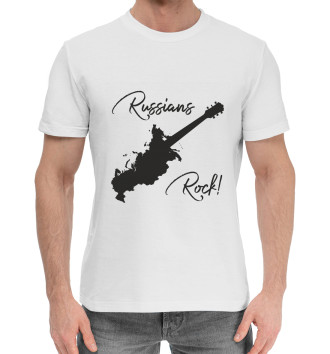 Хлопковая футболка Russians Rock