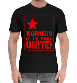 Хлопковая футболка Пролетарии Всех Стран Объединяйтесь!