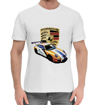 Хлопковая футболка Porsche 911